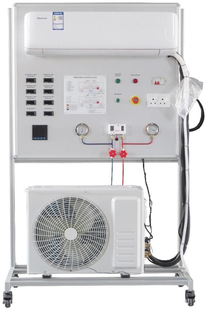 Split Type Air Conditioner Training and Assessment Equipment