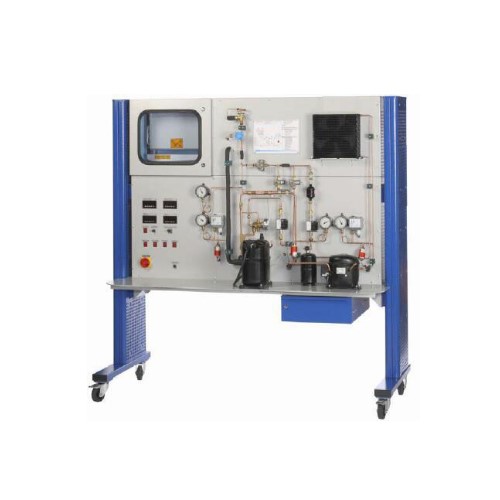 Refrigeration System with Two Stage Compression