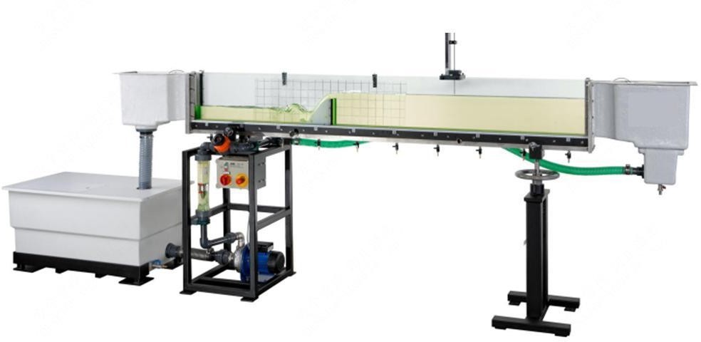 Open Channel Flume with Experiment Modules